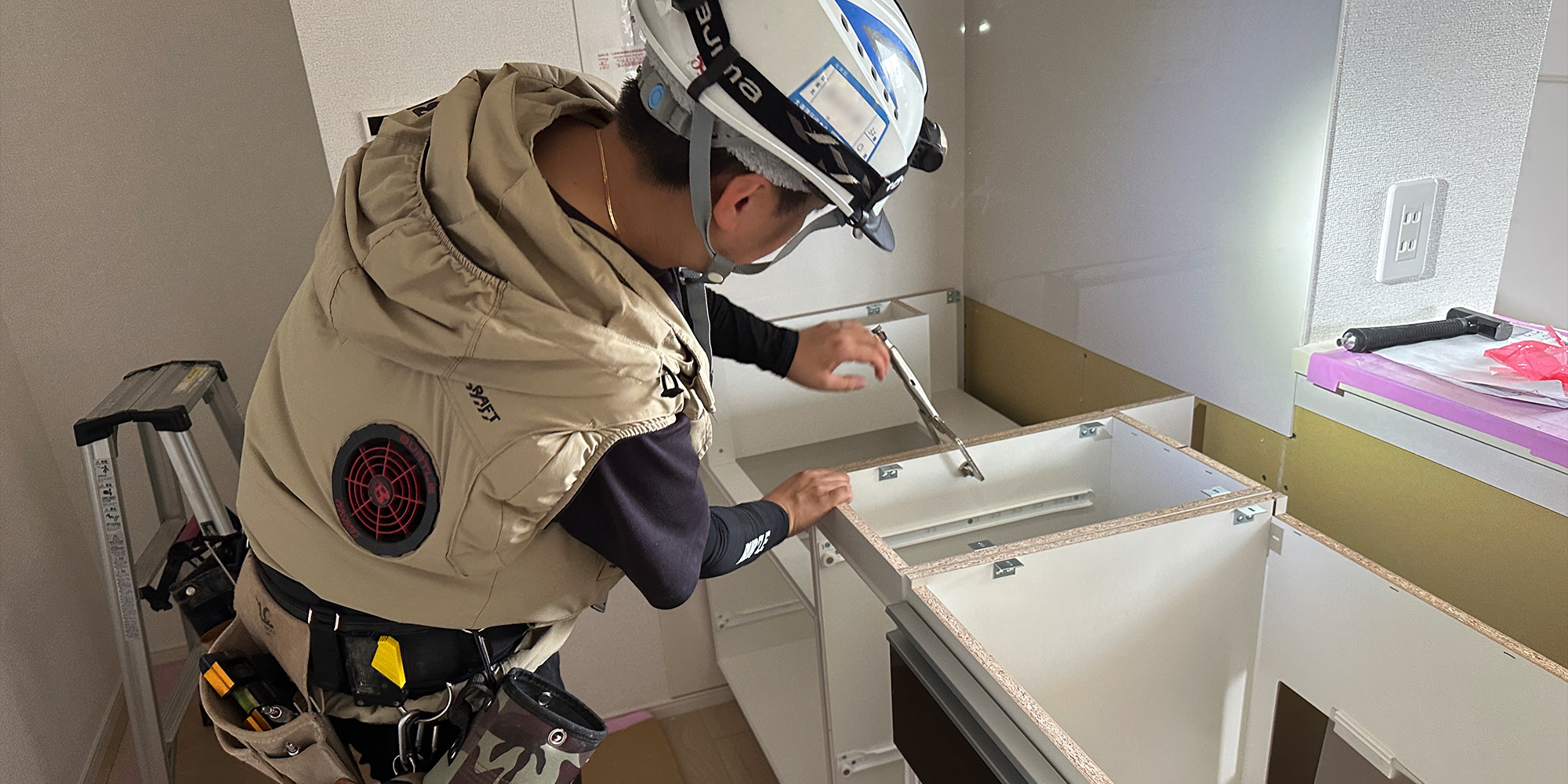 確かな施工で、新しい暮らしを支える